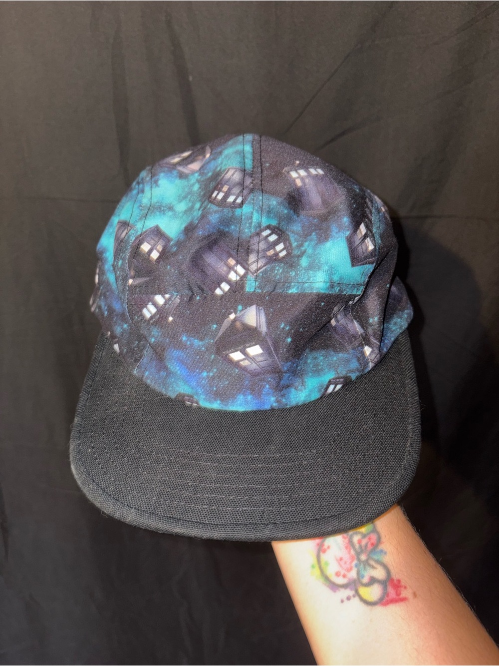 Doctor Who Tardis Galaxy Hat